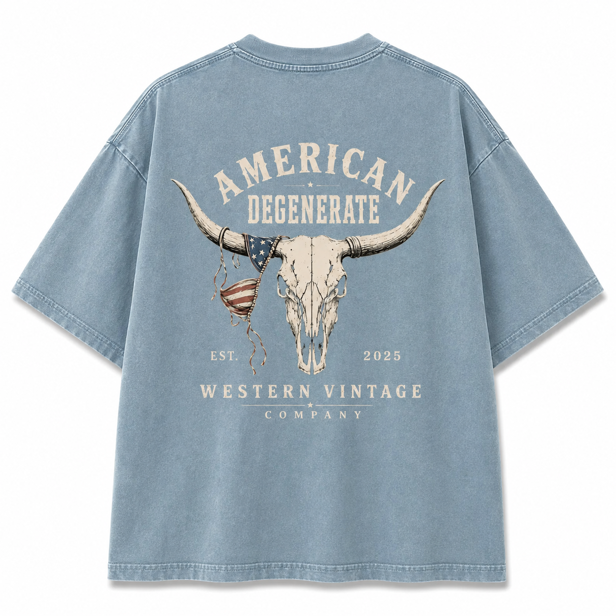 American Degenerate Heavy Tee