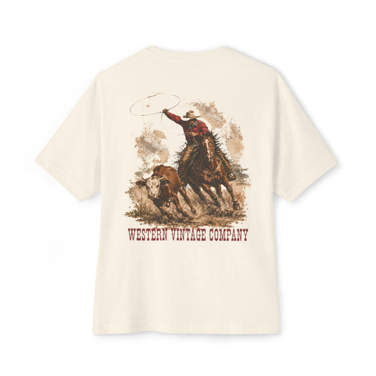 Cowboyin' Oversized Graphic T-Shirt