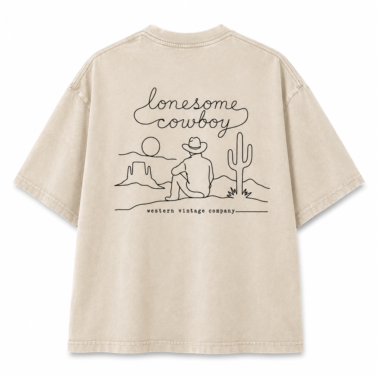 Lonesome Cowboy Heavy Tee