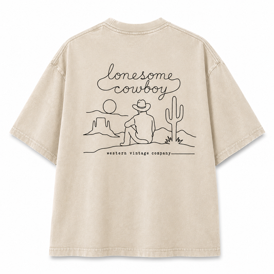 Lonesome Cowboy Heavy Tee
