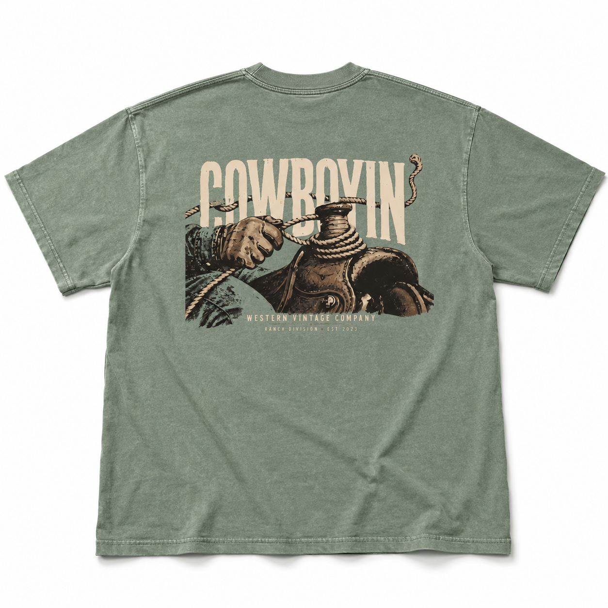 Cowboyin' Oversized Tee