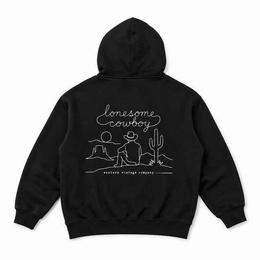 Lonesome Cowboy Oversized Hoodie
