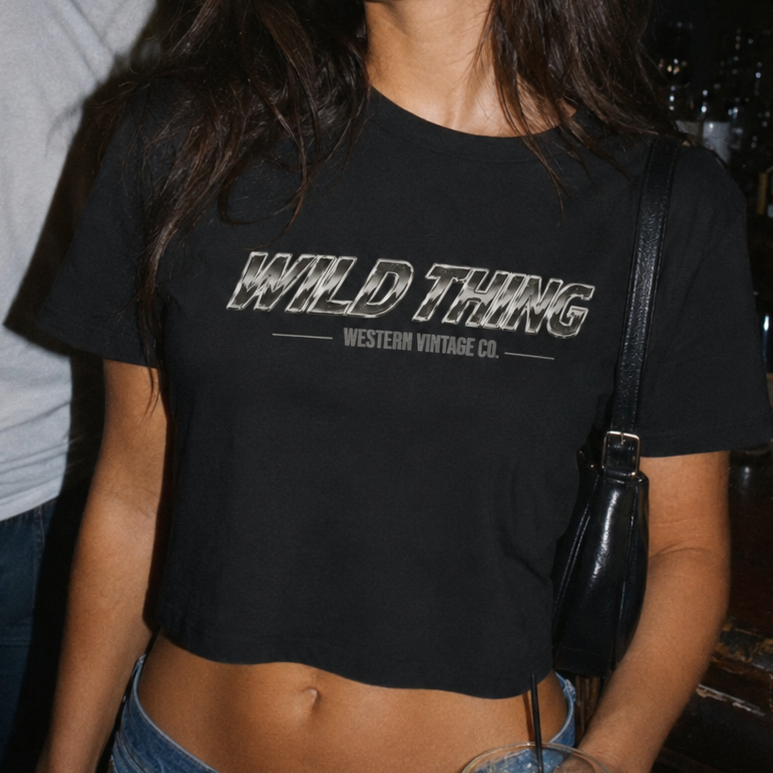 Wild Thing Woman's Crop Top