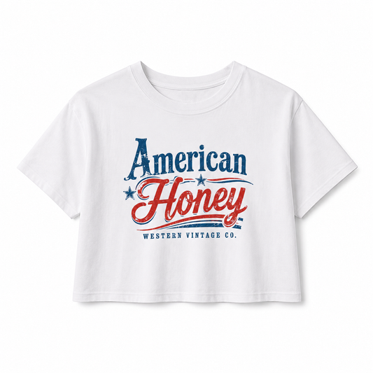 American Honey Woman's Baby Tee