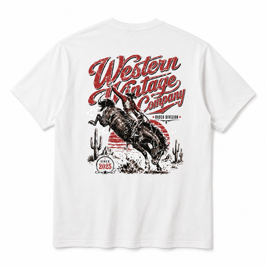 Buckin Bronco Heavy Tee