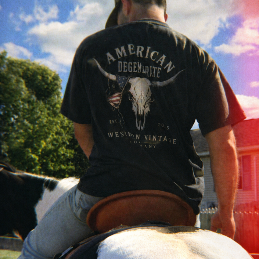 American Degenerate Heavy Tee