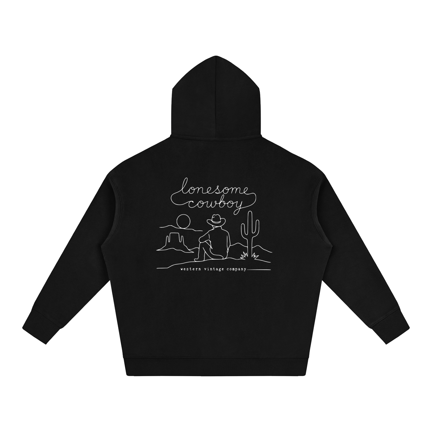 Lonesome Cowboy Oversized Hoodie