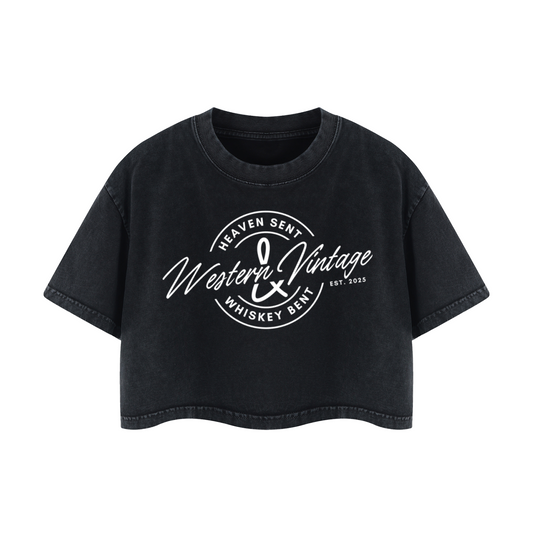Heaven Sent Woman's Crop Top