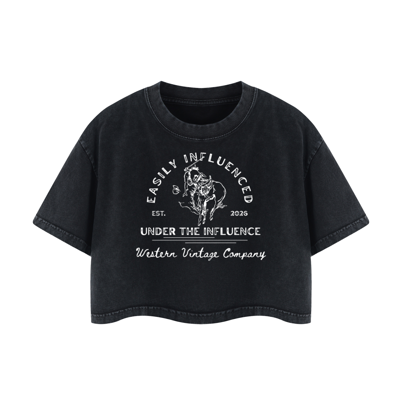 Easily Influenced Woman's Crop Top