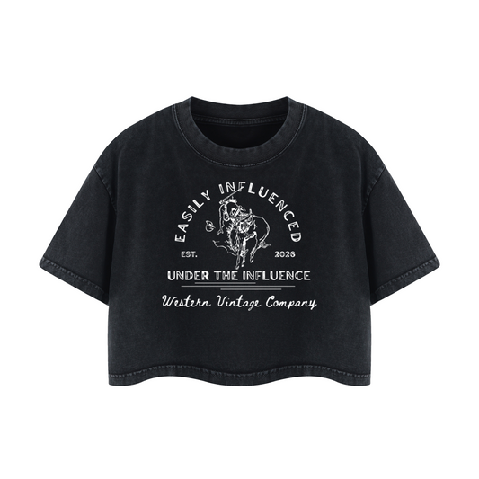 Easily Influenced Woman's Crop Top